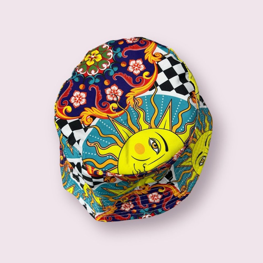 Celestial Retro Rave Bucket Hat - Picture 7 of 9